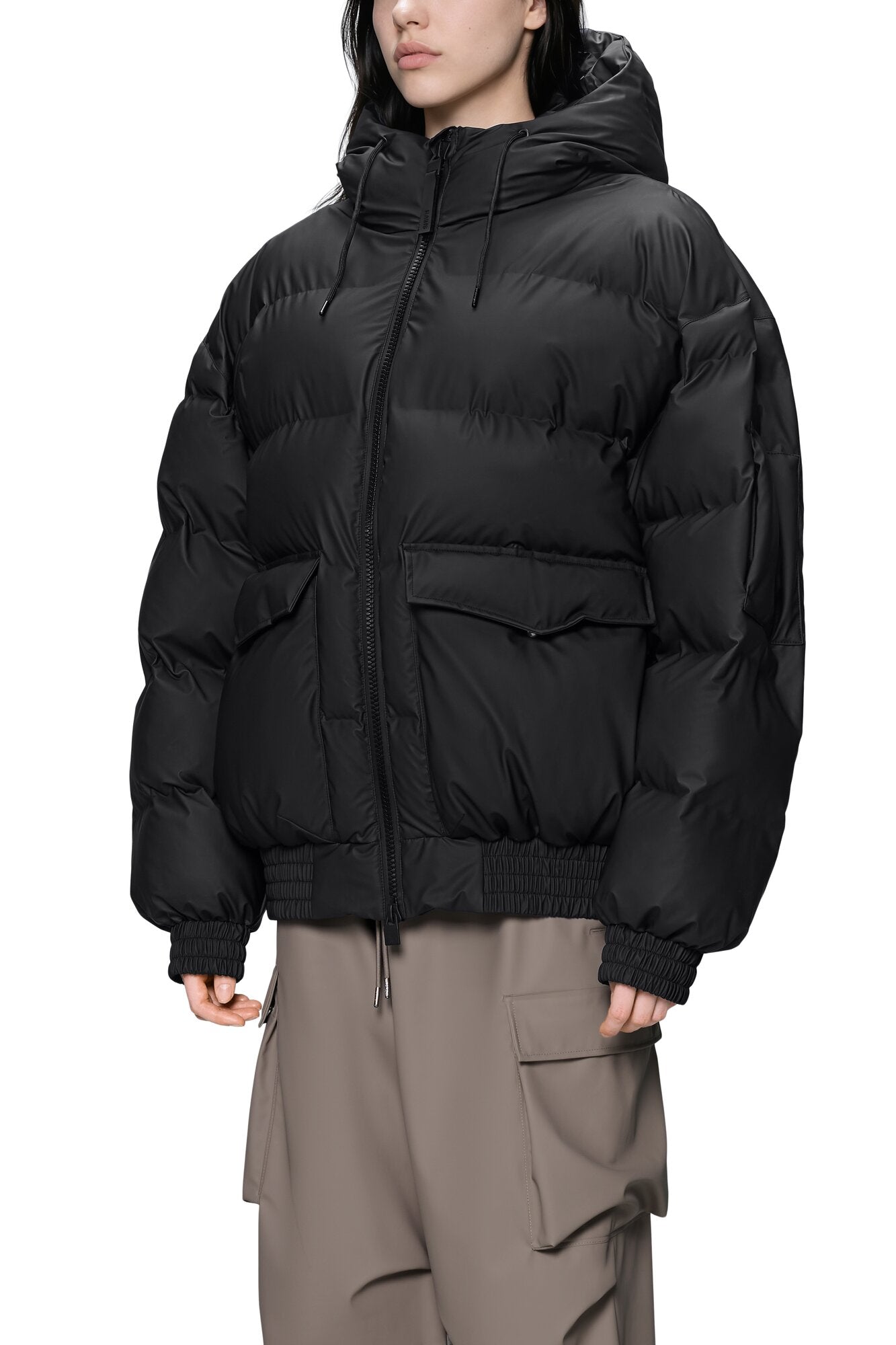 Alta Bomber W3T3 dunjakke - sort